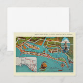 Carte de voeux de Newport Harbor, carte postale 3, (Devant / Derrière)