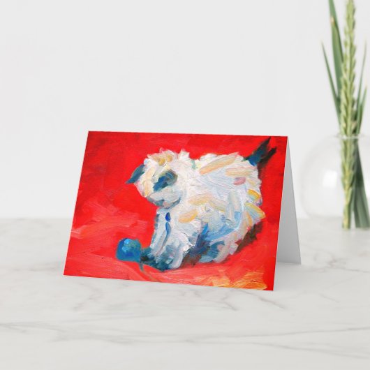 Carte de voeux de "Ninja " (Devant)