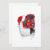 Carte de voeux de Noël (Devant / Derrière)