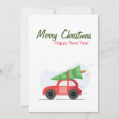 Carte de voeux de Noël (Devant)