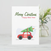 Carte de voeux de Noël (Debout devant)