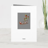 Carte de voeux de Noël (Dos)