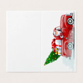 Carte de vœux de Noël (Outside Unfolded)