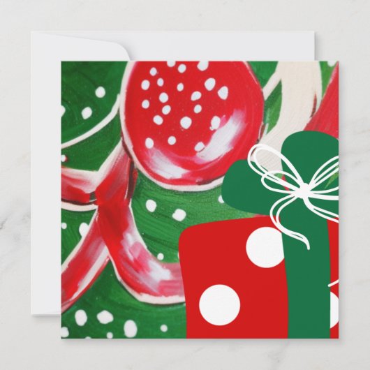 Carte de voeux de Noël (Devant)