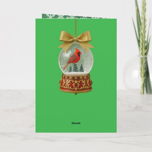 Carte de vœux de Noël (Dos)
