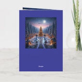 Carte de vœux de Noël (Dos)