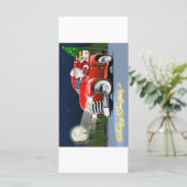 Carte de vœux de Noël (Debout devant)