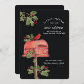 Carte de voeux de Noël (Devant / Derrière)