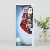Carte de vœux de Noël (Debout devant)