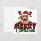 Carte de voeux de Noël (Devant / Derrière)