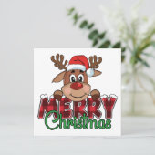 Carte de voeux de Noël (Debout devant)