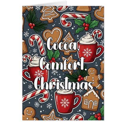 Carte de vœux de Noël (Devant)