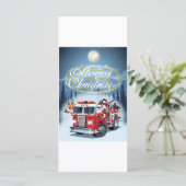 carte de voeux de Noël (Debout devant)