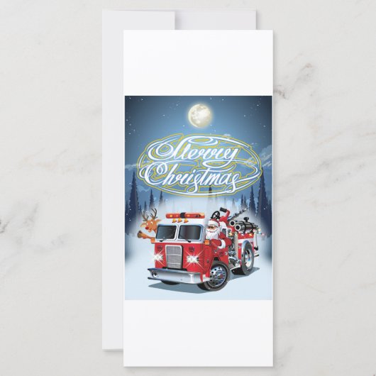 carte de voeux de Noël (Devant)