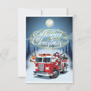 carte de vœux de Noël