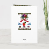 Carte de voeux de Noël (Dos)