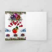 Carte de voeux de Noël (Intérieur)