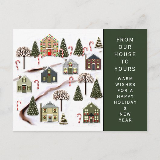 Carte de vœux de Noël (Devant)