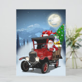 Carte de voeux de Noël (Debout devant)