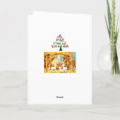 Carte de voeux de Noël (Dos)