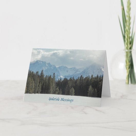 Carte de vœux de Noël (Devant)