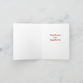 Carte de voeux de Noël (Intérieur)