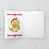 Carte de voeux de Noël (Intérieur)