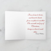 Carte de voeux de Noël (Intérieur)