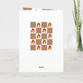 Carte de voeux de Noël (Dos)