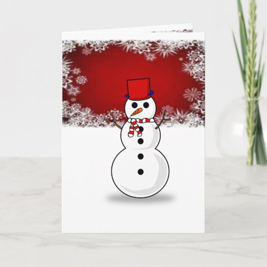 Carte de voeux de Noël (Devant)