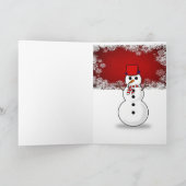 Carte de voeux de Noël (Intérieur)