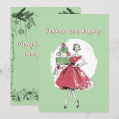 Carte de vœux de Noël (Devant / Derrière)
