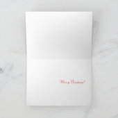 Carte de voeux de Noël (Intérieur)