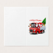 Carte de vœux de Noël (Outside Unfolded)