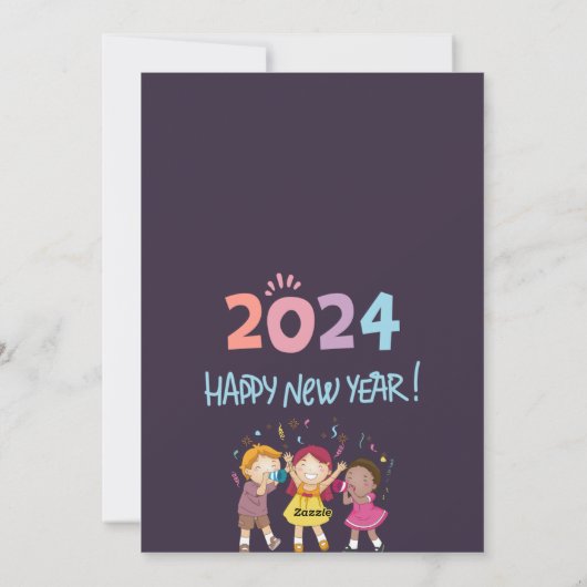 Carte de voeux de Noël (Dos)