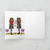 Carte de voeux de Noël (Intérieur)