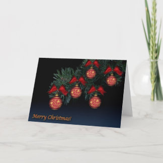 Carte de voeux de Noël