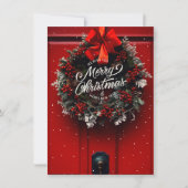 Carte de voeux de Noël (Devant)