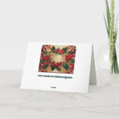 carte de voeux de noël (Dos)