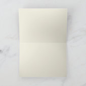 carte de voeux de noël (Intérieur)