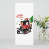 Carte de vœux de Noël (Debout devant)