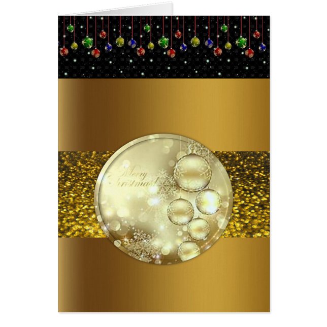 Carte de voeux de Noël (Devant)
