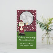 Carte de voeux de Noël (Debout devant)