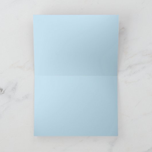 carte de voeux de noël (Intérieur)