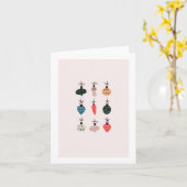 Carte de voeux de Noël (Fleur jaune)
