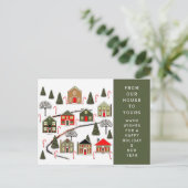 Carte de vœux de Noël (Debout devant)
