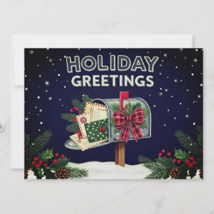 Carte de vœux de Noël