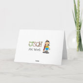 Carte de voeux de Noël (Dos)