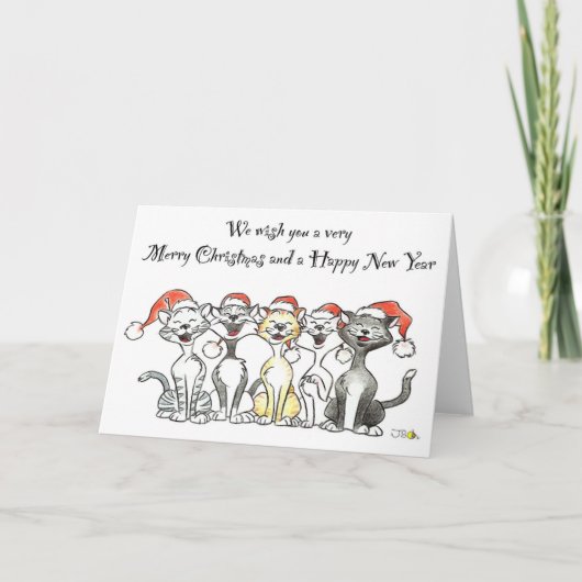 Carte de voeux de Noël (Devant)