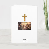 Carte de voeux de Noël (Dos)